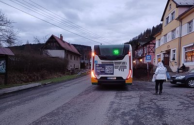 Za chvilku odjíždíme.