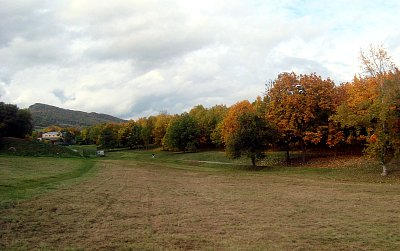 Louka nad městem