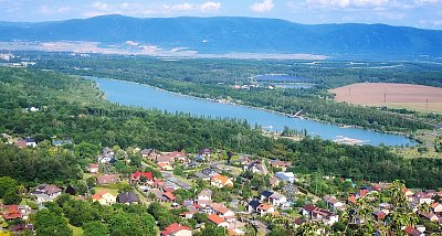 Pohled na jezero Matylda