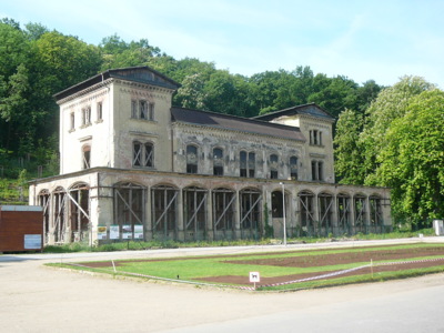 Před opravou. Šlechtova restaurace ve Stromovce