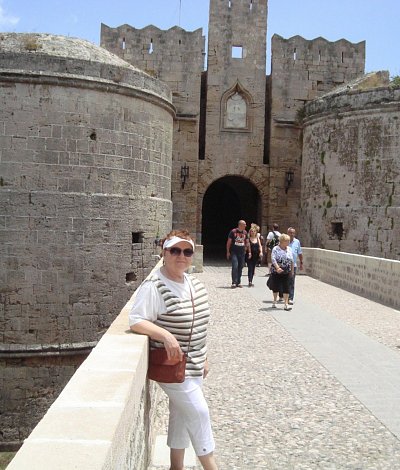 Rhodos 2014, brána do Starého města